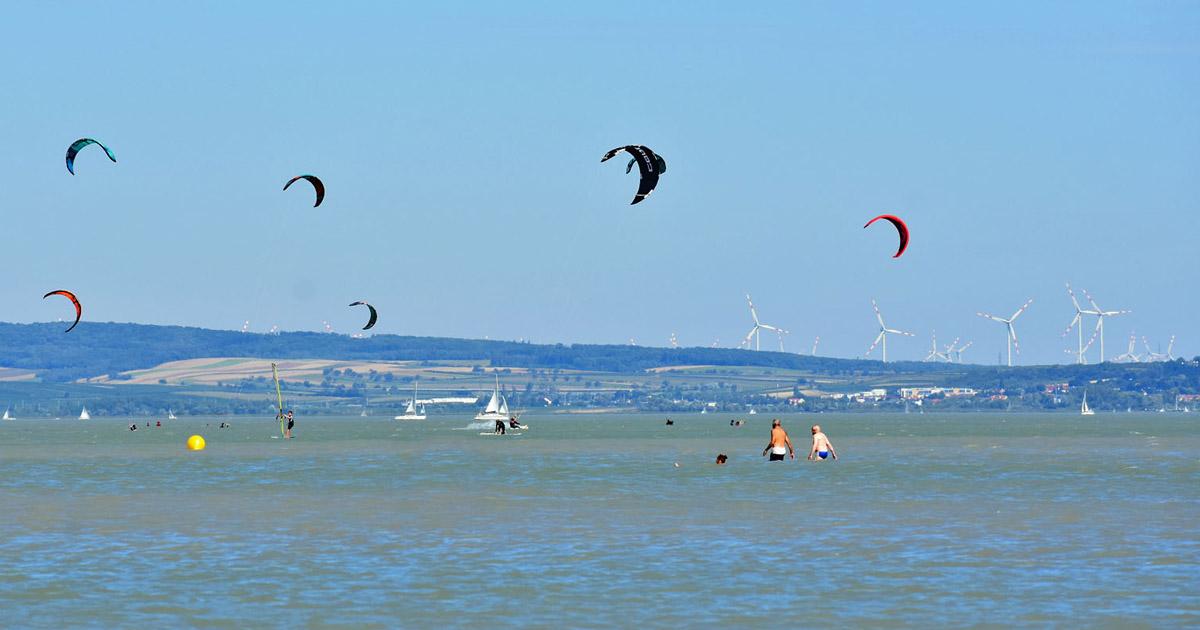 Der Wasserstand vom Neusiedler See – Europas größtes Fußbad